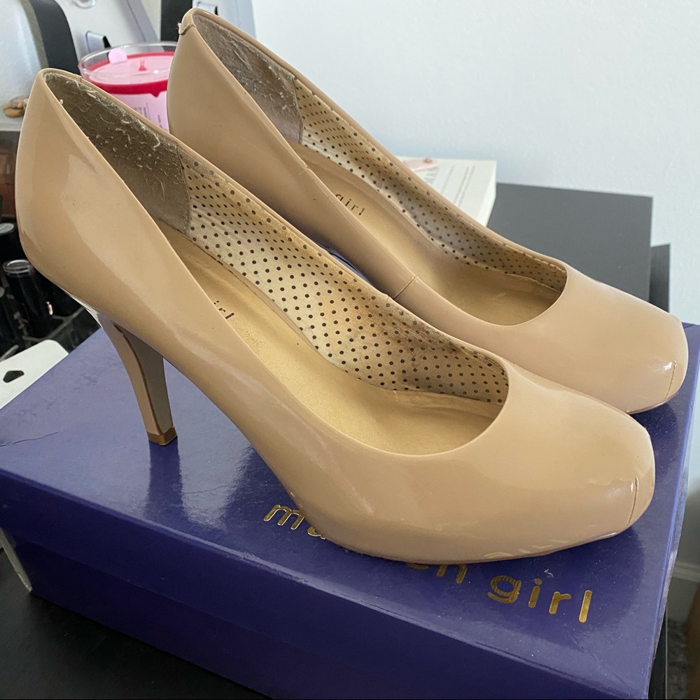 Nude Heels (only worn once!)